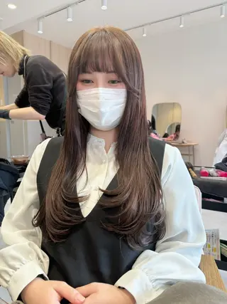 ロング カラー ✂️似合わせの魔術師 石田一樹✂️のヘアスタイル