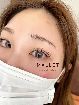 マツエク・マツパ MALLET所属・松井 亜衣のマツエク・マツパデザイン