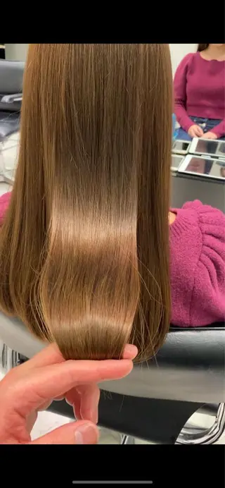 ロング カラー 似合わせ専門美容師 なかじまのヘアスタイル