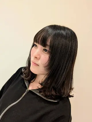 ミディアム TATAイオン新百合ヶ丘店所属・TSUKAMOTO/ 新百合ヶ丘/TAYAのヘアスタイル