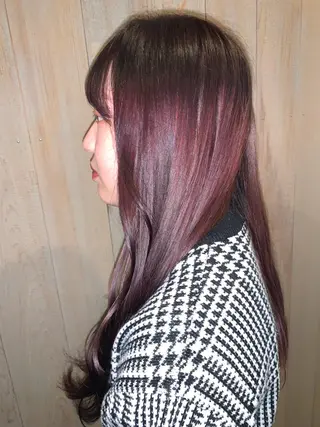 ロング カラー 🌼sunc HINAMI🌼のヘアスタイル