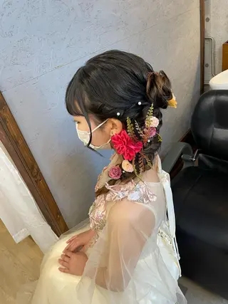 ヘアアレンジ HempBeauty 浅野アサミのヘアスタイル