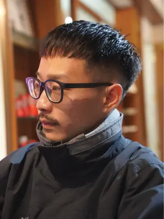 ショート メンズ メリケンビューティーパーラー所属・MERICAN / JIROのヘアスタイル