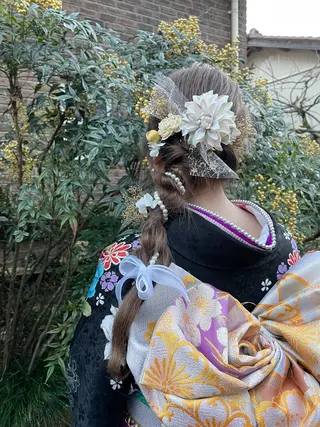 ヘアアレンジ ‪るか/‪透明感 カラー/アレンジのヘアスタイル