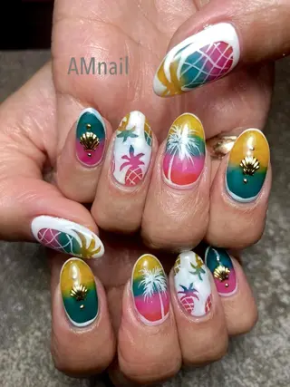 ネイル Am:nail 柏 SUE（スゥ）のネイルデザイン