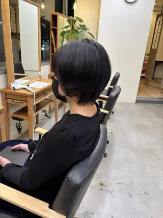 ショート Hair pocket ritta所属・坂田 汐里のヘアスタイル