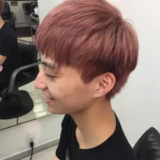 ショート 難波/心斎橋/ボブ/ 髪質改善/ハイトーンのヘアスタイル