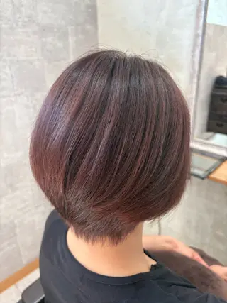 ショート カラー iru所属・Shiina シイナのヘアスタイル