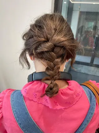 ヘアアレンジ pole所属・【pole】 minaのヘアスタイル