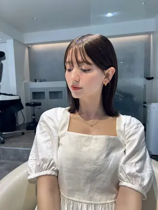 ミディアム カラー 💎透明感カラー特化 💎TAISEIのヘアスタイル