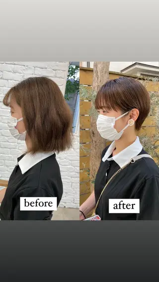 ショート ショート パーマ専門 小山慶太のヘアスタイル