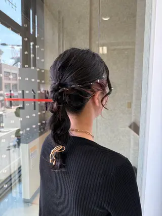 ヘアーメイクWILL 西宮店所属・WILL西宮 藤原 佳奈/髪質改善/艶髪のヘアスタイル