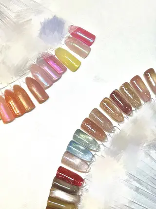 ネイル Mana  🫧 パラジェル⌇自由が丘のネイルデザイン