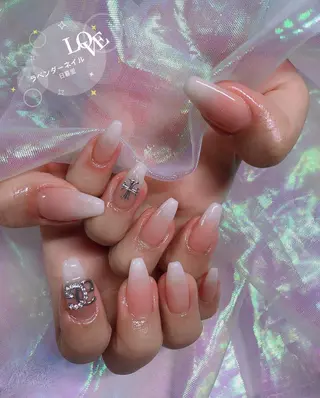 ネイル ラベンダー💖日暮里 ルル💖ネイルのネイルデザイン