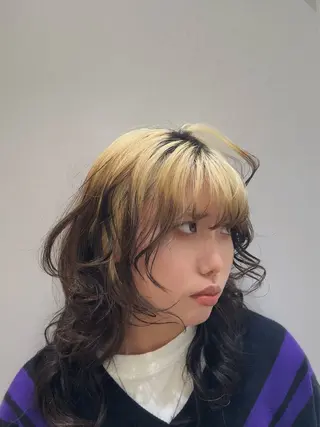 カラー ꪆৎ平行アーチ ྀི ワカナの眉毛・アイブロウイメージ