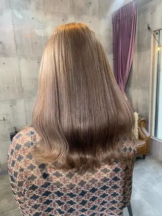 セミロング カラー SHURI❤️‍🔥 中/韓mix ♡のヘアスタイル