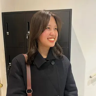 カラー 竹内 穂乃佳のヘアスタイル