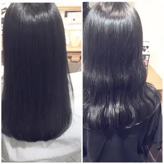 セミロング カラー ヘアアレンジ As hair所属・柔らか垢抜けｶﾗｰと ｶｯﾄ🫧ASUKAのヘアスタイル