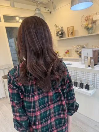 カラー and K所属・MAEDA YUKIのヘアスタイル