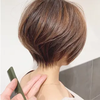 ショート ♦︎ショートボブ♦︎ 代表/オカモトのヘアスタイル