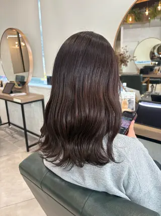 カラー 🧸艶ブリーチ/深み カラー🌺Noa🌺のヘアスタイル