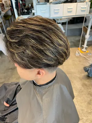 ショート カラー メンズ 🌈ディレクター🌈 徳松優希のヘアスタイル