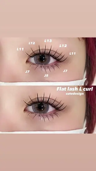 マツエク・マツパ eyelash salon Due by CreBiA所属・Due S / KOJIMAのマツエク・マツパデザイン