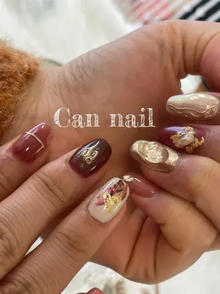 ミディアム ネイル Parfum パルファンのネイルデザイン