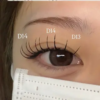 マツエク・マツパ Eyelash & Nail 福岡天神　MAXKELLY所属・オ ノのマツエク・マツパデザイン