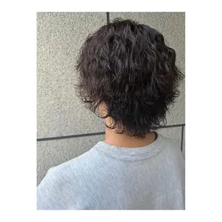 パーマ メンズ メンズパーマ 次元のヘアスタイル