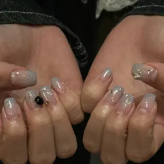 ネイル 0203ムニムサン 💙Honokaのネイルデザイン