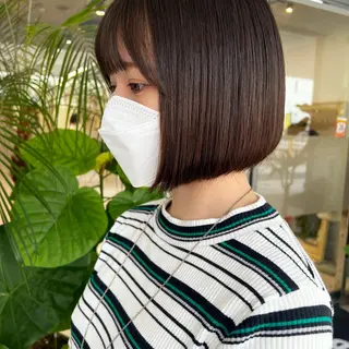 ショート 透明感カラー/ボブ / MARIE🍇のヘアスタイル