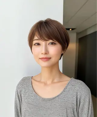 ショート nex the salon coall所属・🫧似合わせショート イシダ🫧のヘアスタイル