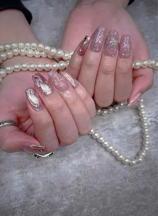 ミディアム めぐみのネイルサロン 惠のネイルデザイン