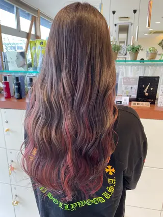 ロング 日置 大智のヘアスタイル