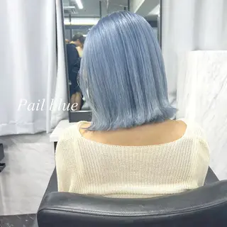 ショート カラー シールエクステ特化 ハイトーン、NANAのヘアスタイル