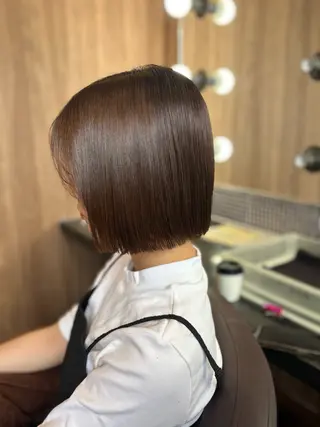 キッズ 髪質改善カラー｜ レイヤー｜小寺 葵のヘアスタイル