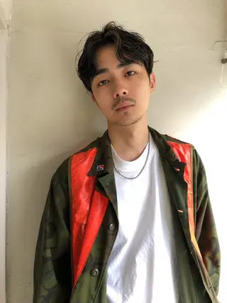 メンズ happy  man 🌸血色カラー🌸のヘアスタイル