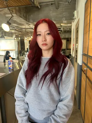 ロング カラー ショートカット募集中 /NAGISAのヘアスタイル