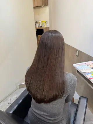 ロング カラー 韓国ヘア🇰🇷 YUKINAのヘアスタイル