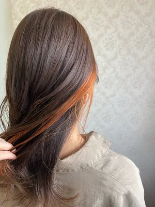 ロング カラー ヒヨシ ルナのヘアスタイル