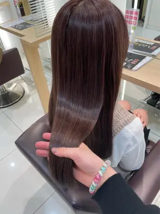 ロング カラー mEg hair creation 新川崎所属・カラー/塚原里沙 川崎のヘアスタイル