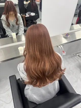 ロング うる艶🫧ハイトーン 💜🦋🫧ミズキのヘアスタイル