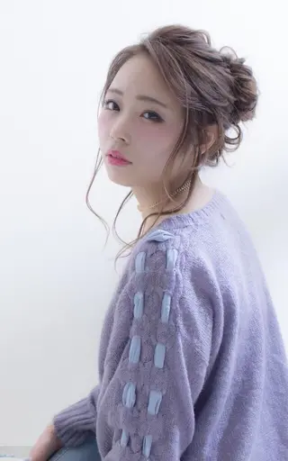 ヘアアレンジ 大久保 結加のヘアスタイル