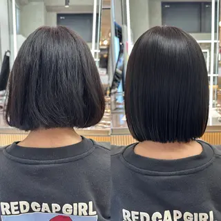 ミディアム ✨髪質改善特化✨副 店長椎葉信乃介のヘアスタイル