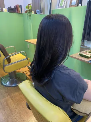 ロング カラー 【エシカル】 HOSOMIのヘアスタイル