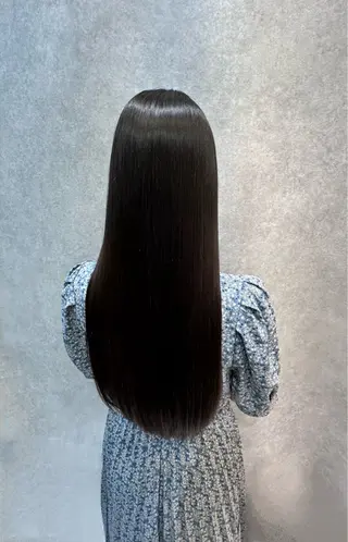 ロング 🔸縮毛矯正/髪質 改善カラー石崎🔸のヘアスタイル