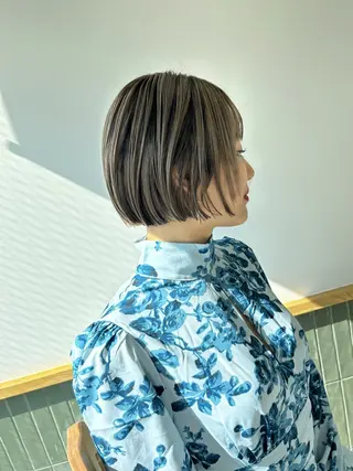 ショート カラー ヘアアレンジ 【代表】 たき〜のヘアスタイル