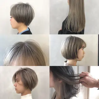 ショート 🌸ハイトーン 新田 廉 🌸のヘアスタイル