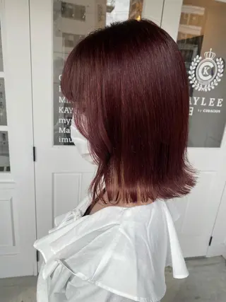 カラー 韓国×髪質改善カラー 💎hinaのヘアスタイル